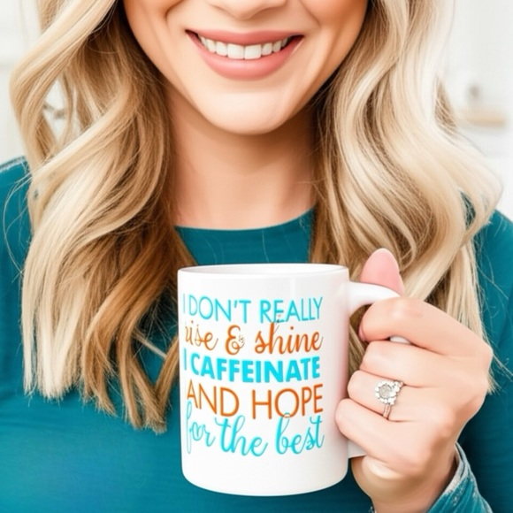 BOSTON INTERNATIONAL Funny Ceramic Mug Coffee Lover Pick One - Picture 5 of 5